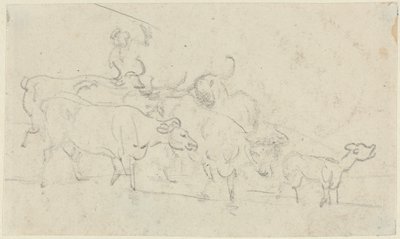 Bovins - Thomas Rowlandson