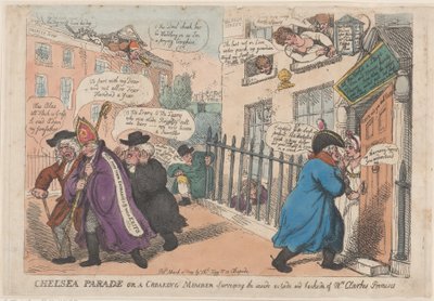Parade de Chelsea ou un membre croassant examinant l