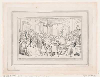 Les Conforts de Bath, Planche 2, 6 janvier 1798 - Thomas Rowlandson