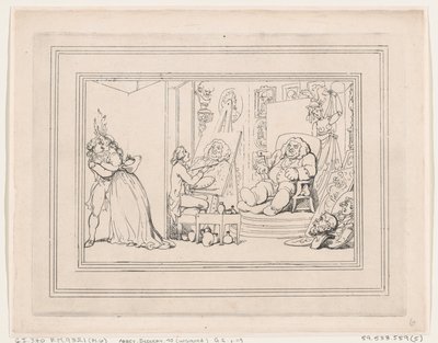 Les plaisirs du bain, planche 6 - Thomas Rowlandson