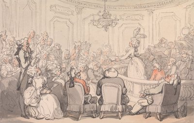 « Comforts of Bath » : le concert - Thomas Rowlandson