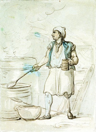 Cuisinier du bord - Thomas Rowlandson