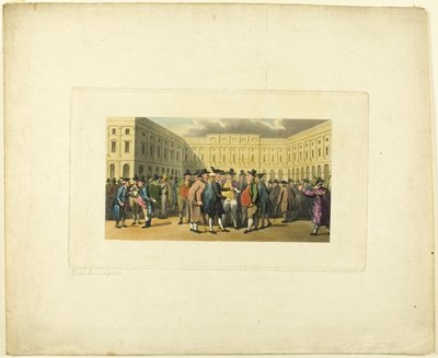 Docteur Syntax à Liverpool, de Le Tour du Docteur Syntax - Thomas Rowlandson