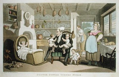 Le docteur Syntax devenu infirmière, de 