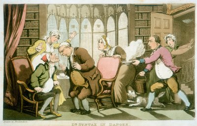 Le Dr Syntax en danger, 1820 - Thomas Rowlandson
