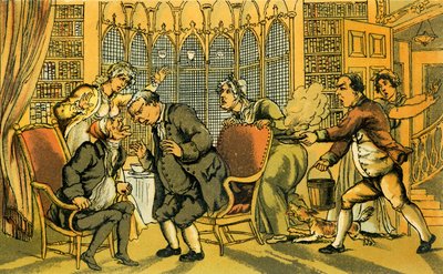 Le Dr Syntax en danger - Thomas Rowlandson