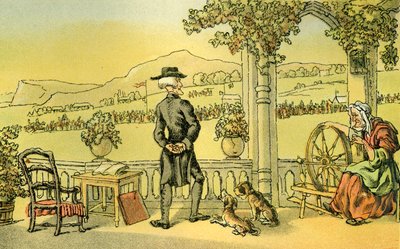 Dr Syntax soliloquant - Thomas Rowlandson