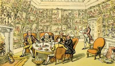 Le Dr Syntax avec mon Seigneur - Thomas Rowlandson