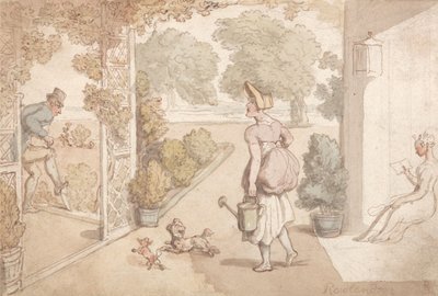 Jardinage - Thomas Rowlandson