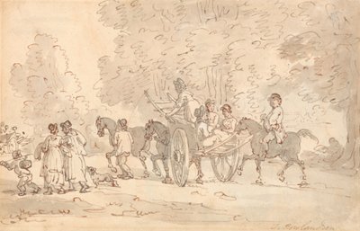 Aller au marché - Thomas Rowlandson