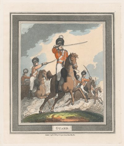 Garde, 1er septembre 1798 - Thomas Rowlandson