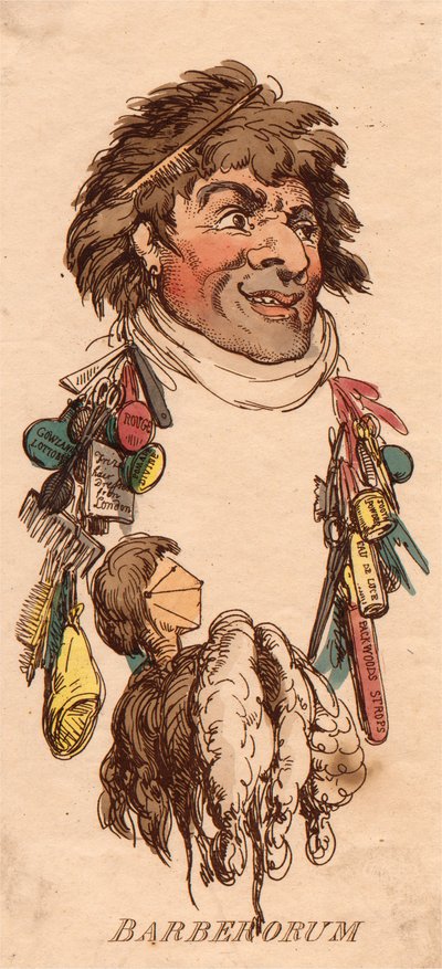 Têtes : Barberorum - Thomas Rowlandson