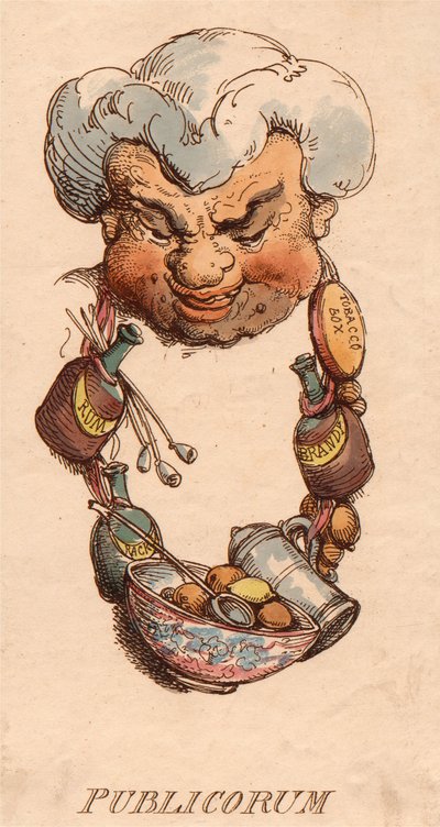 Titres : Publicorum - Thomas Rowlandson