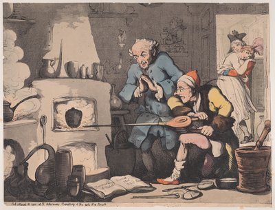Hocus Pocus, ou la recherche de la pierre philosophale - Thomas Rowlandson
