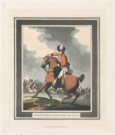 Tête de cheval, côté proche, Protect, 1er septembre 1798 - Thomas Rowlandson