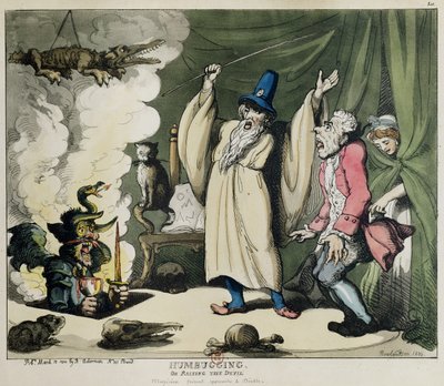 Humbugging ou Élever le Diable, 1800 - Thomas Rowlandson