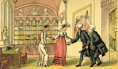 Introduction à la cour - Thomas Rowlandson