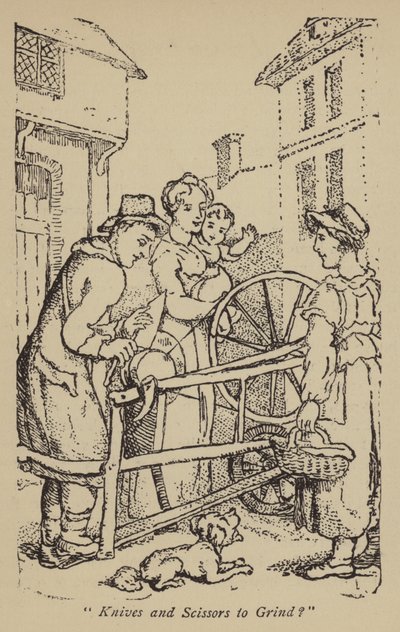 Couteaux et ciseaux à aiguiser? - Thomas Rowlandson