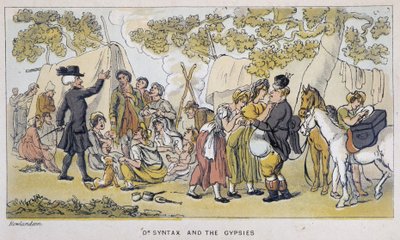 Le docteur et les Gitans - Thomas Rowlandson