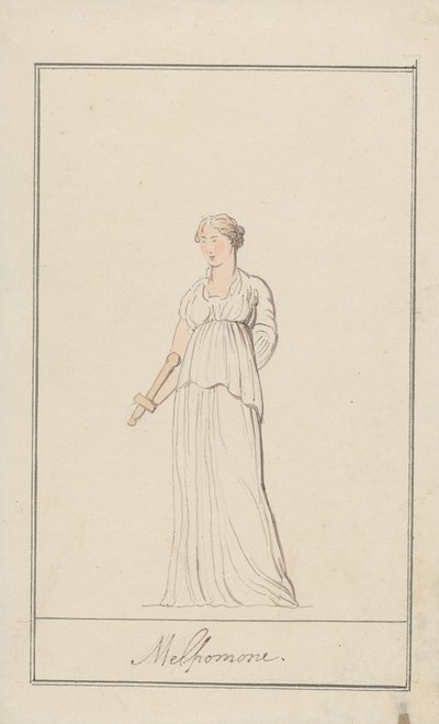 Mélpomène - Thomas Rowlandson