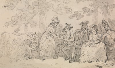 Les laitières et les messieurs à St James