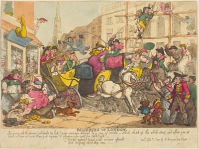 Les misères de Londres - Thomas Rowlandson
