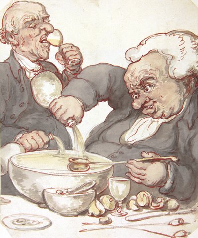 Mélange du punch - Thomas Rowlandson