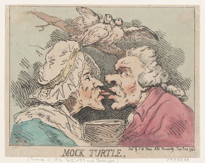 Mock Turtle, 24 janvier 1785 - Thomas Rowlandson