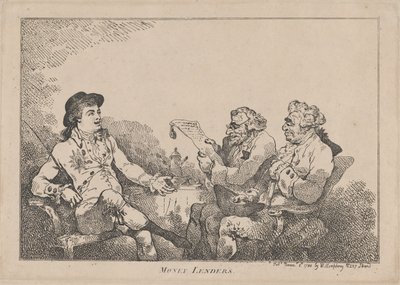 Prêteurs sur gages - Thomas Rowlandson