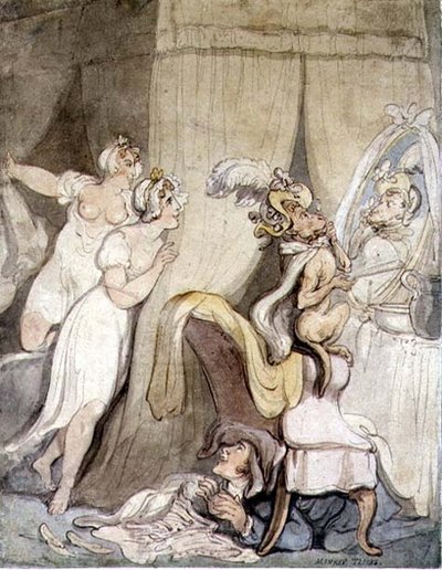 Tours de singe, vers 1800 - Thomas Rowlandson