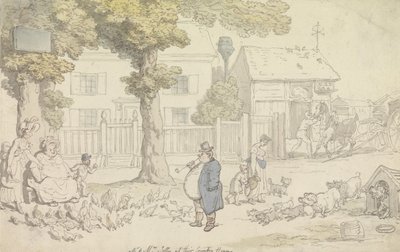 M. et Mme Jolly dans leur maison de campagne - Thomas Rowlandson