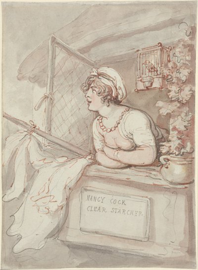 Nancy Cock - Clear Starcher - Thomas Rowlandson