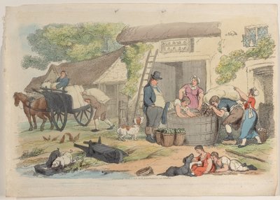 Planche 16, du Monde en miniature - Thomas Rowlandson