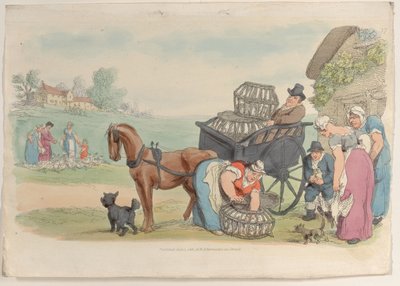 Planche 17, du Monde en miniature, 1816 - Thomas Rowlandson
