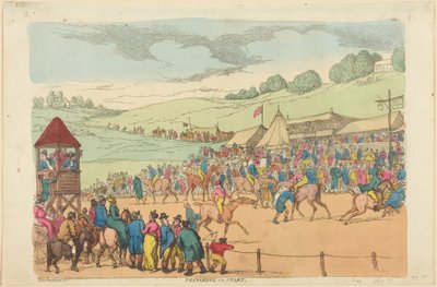 Se préparer à démarrer - Thomas Rowlandson