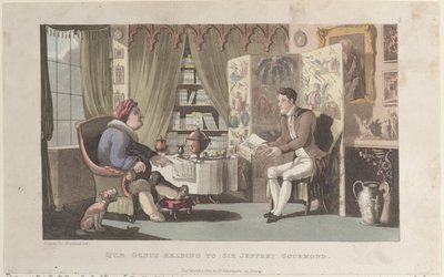 Quae Genus lisant à Sir Jeffery Gourmand, de l