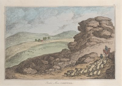 Rouler Moor, Cornwall - Thomas Rowlandson