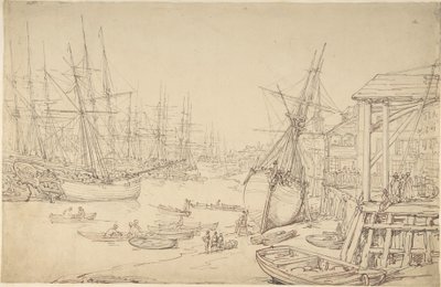 Chantier naval, Greenwich - Thomas Rowlandson