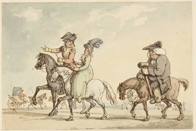 Étude pour Conforts du Bain - Thomas Rowlandson
