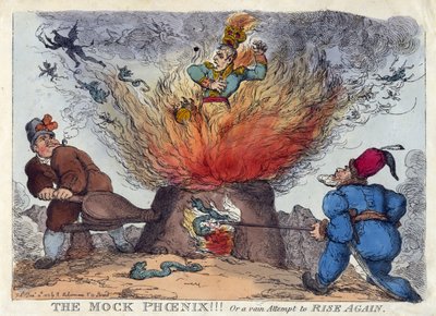 LE FAUX PHÉNIX ! Ou une vaine tentative de RENAÎTRE - Thomas Rowlandson