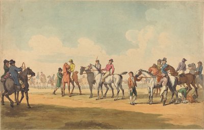 Le Cours, probablement 1789 - Thomas Rowlandson