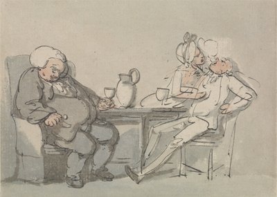 Le docteur a surmonté - Thomas Rowlandson