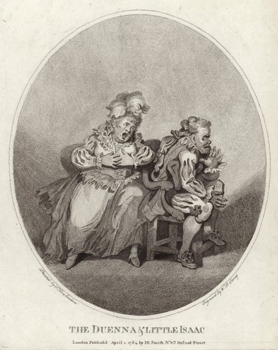 La Duègne et le Petit Isaac - Thomas Rowlandson