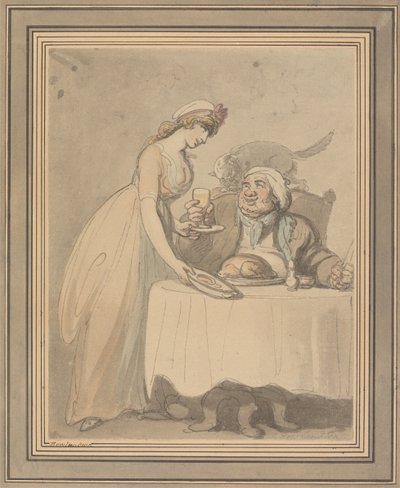 The Gourmand - Thomas Rowlandson