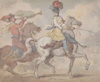 Les Hérauts - Thomas Rowlandson