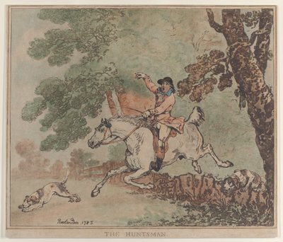 Le chasseur - Thomas Rowlandson