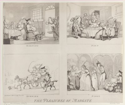 Les plaisirs de Margate, 25 juillet 1800 - Thomas Rowlandson