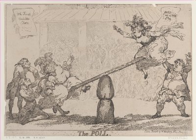 Le scrutin - Thomas Rowlandson