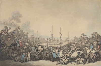 Le combat pour le titre - Thomas Rowlandson