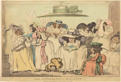 Le magazine « Supplemental » - Thomas Rowlandson